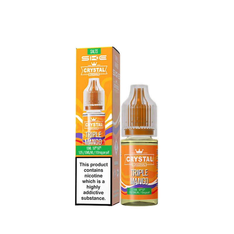 SKE Crystal Original 10ml Nic Salt E Liquid (Triple Mango)