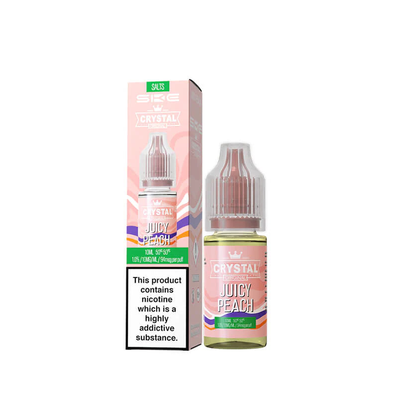 SKE Crystal Original 10ml Nic Salt E Liquid (Juicy Peach)