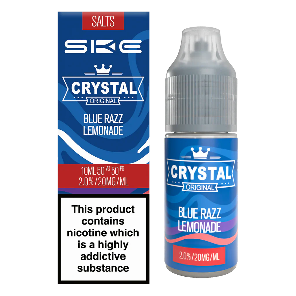 SKE Crystal Original 10ml Nic Salt E Liquid (Blue Fusion)