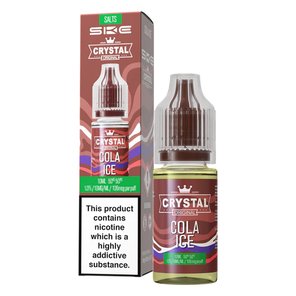 SKE Crystal Original 10ml Nic Salt E Liquid (Cola Ice)
