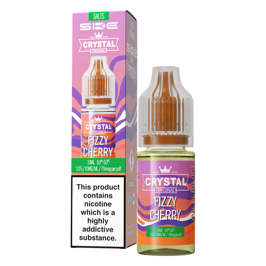 SKE Crystal Original 10ml Nic Salt E Liquid (Fizzy Cherry)