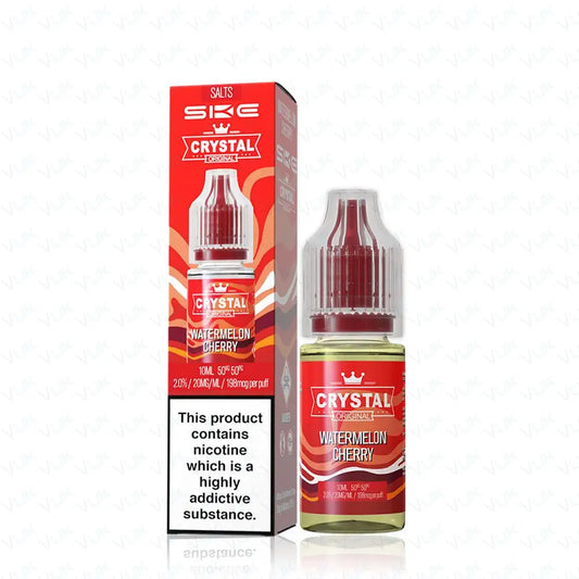 SKE Crystal Original 10ml Nic Salt E Liquid (Watermelon Cherry)