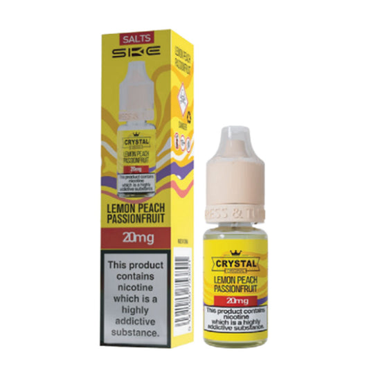 SKE Crystal Original 10ml Nic Salt E Liquid (Lemon Peach Passionfruit)